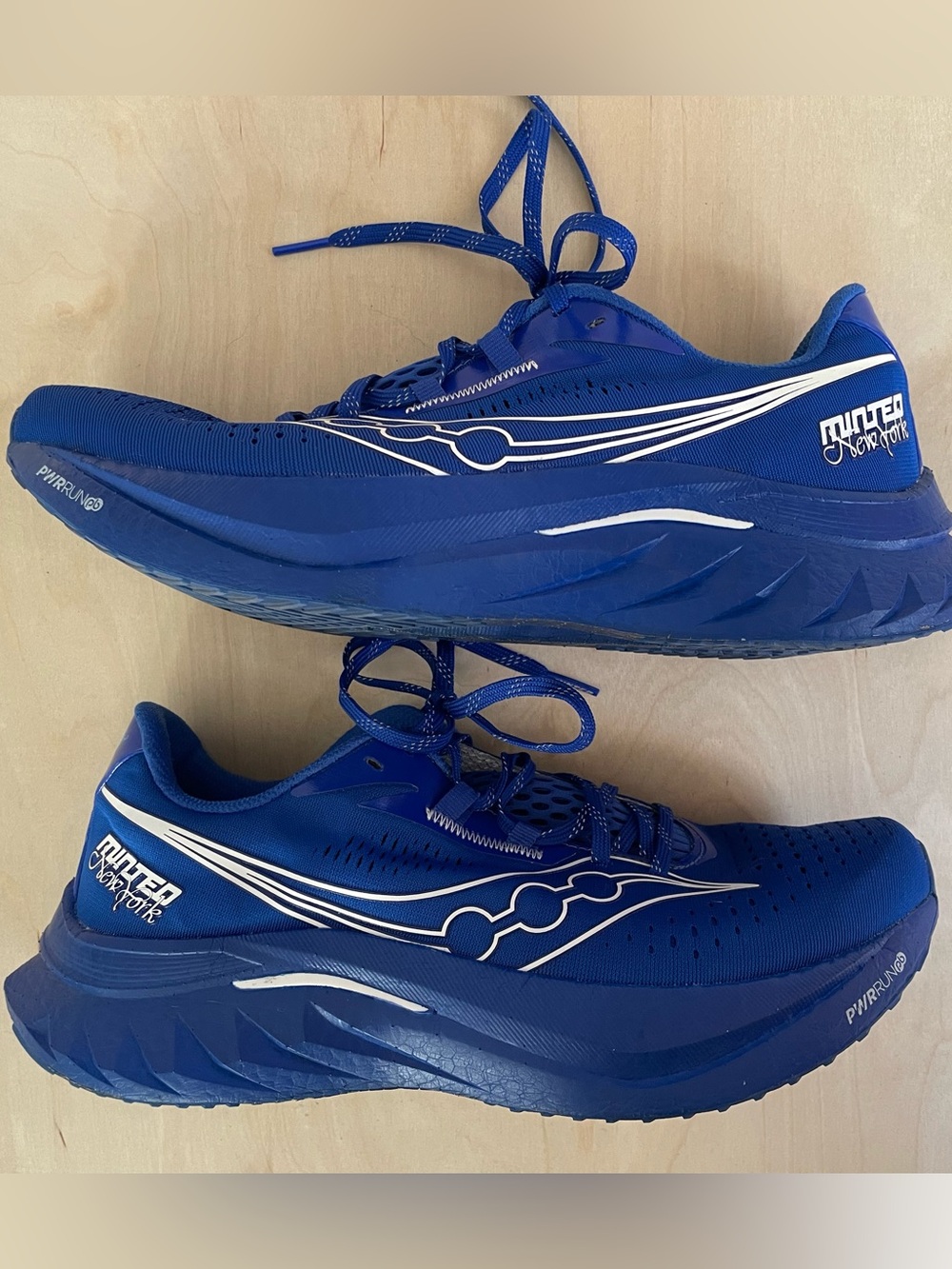 RARE Minted New York x Saucony Endorphin Speed 4 'Blue' unisex size 10
